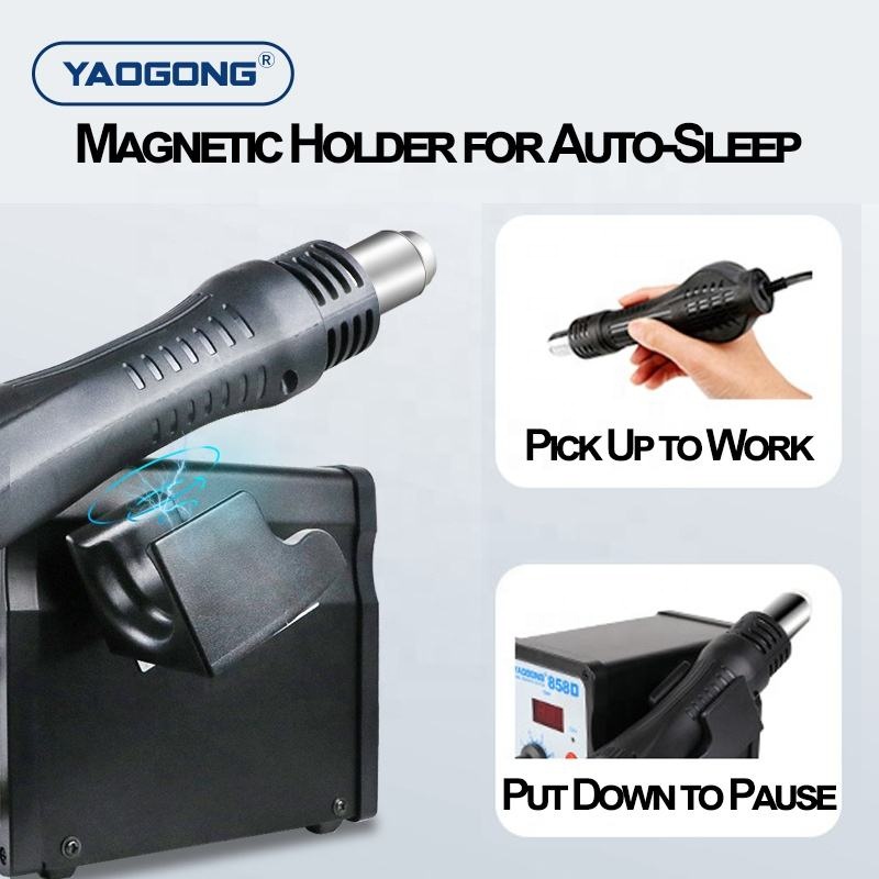 YAOGONG 8786D 2 en 1 Station d - Smd Rework Station Hot Air Soldering 2 In 1 avis et prix