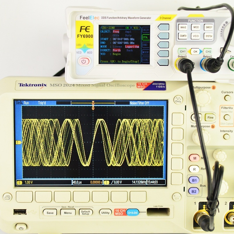 Générateur de signal numérique - Dual Channel Arbitrary Waveform Function Generator 60Mhz avis et prix